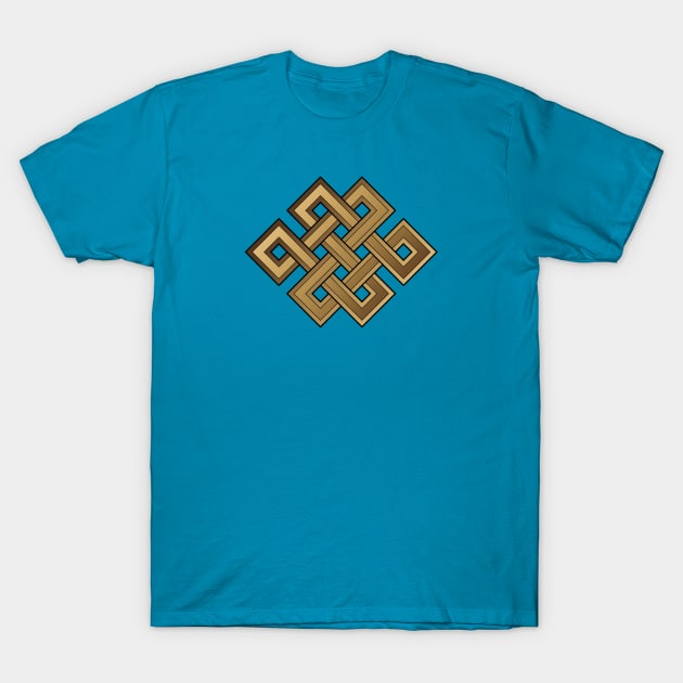 Samsara: Endless knot T-Shirt by Blacklinesw9